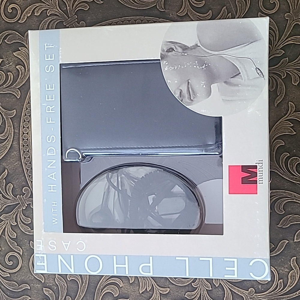 Cell Phone Case with Hands Free Set